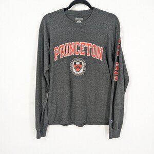 Champion Princeton Long Sleeve Graphic T Shirt Ivy League University Tee Size M